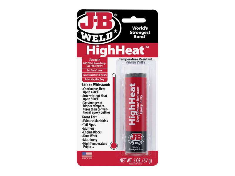 J-B Weld HighHeat Epoxy Putty 57g JBW8297UK