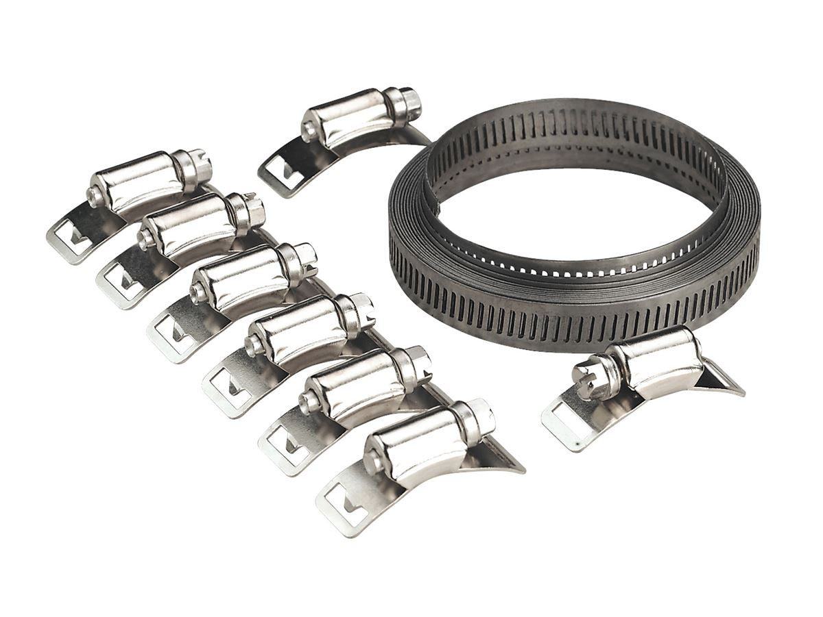 Sealey Hose Clip Set Self-Build 12.7mm Band Width JC972