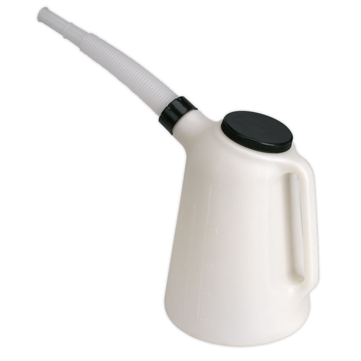 Sealey Oil Container with Lid & Flexible Spout 5L JDL5