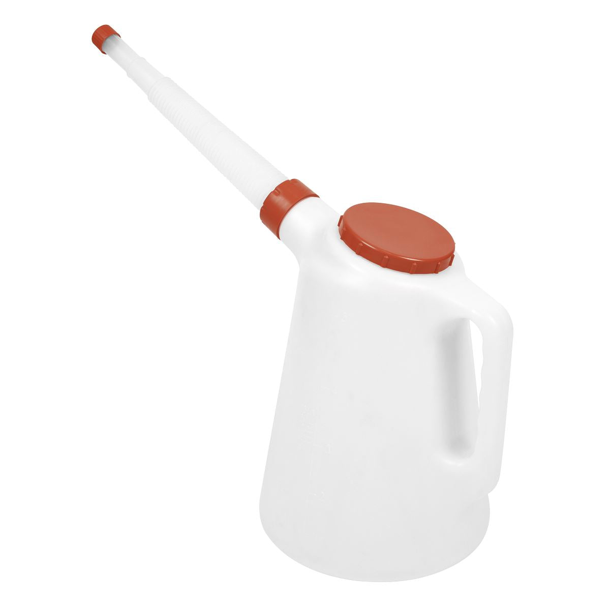 Sealey Oil Container with Red Lid & Flexible Spout 5L JDL5R