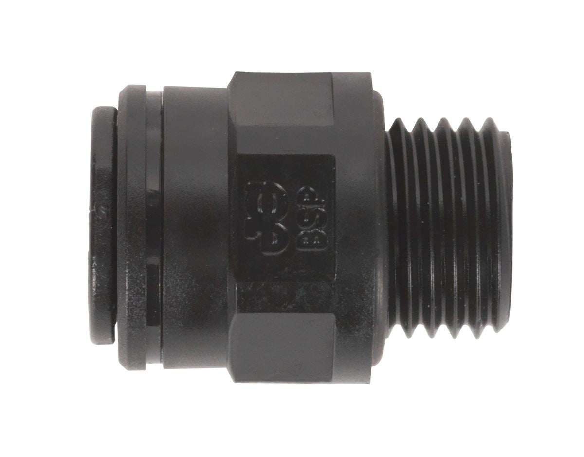 Sealey Straight Adaptor 8mm x 1/4"BSP Pack of 5 Speedfit Air Coupling JGC814