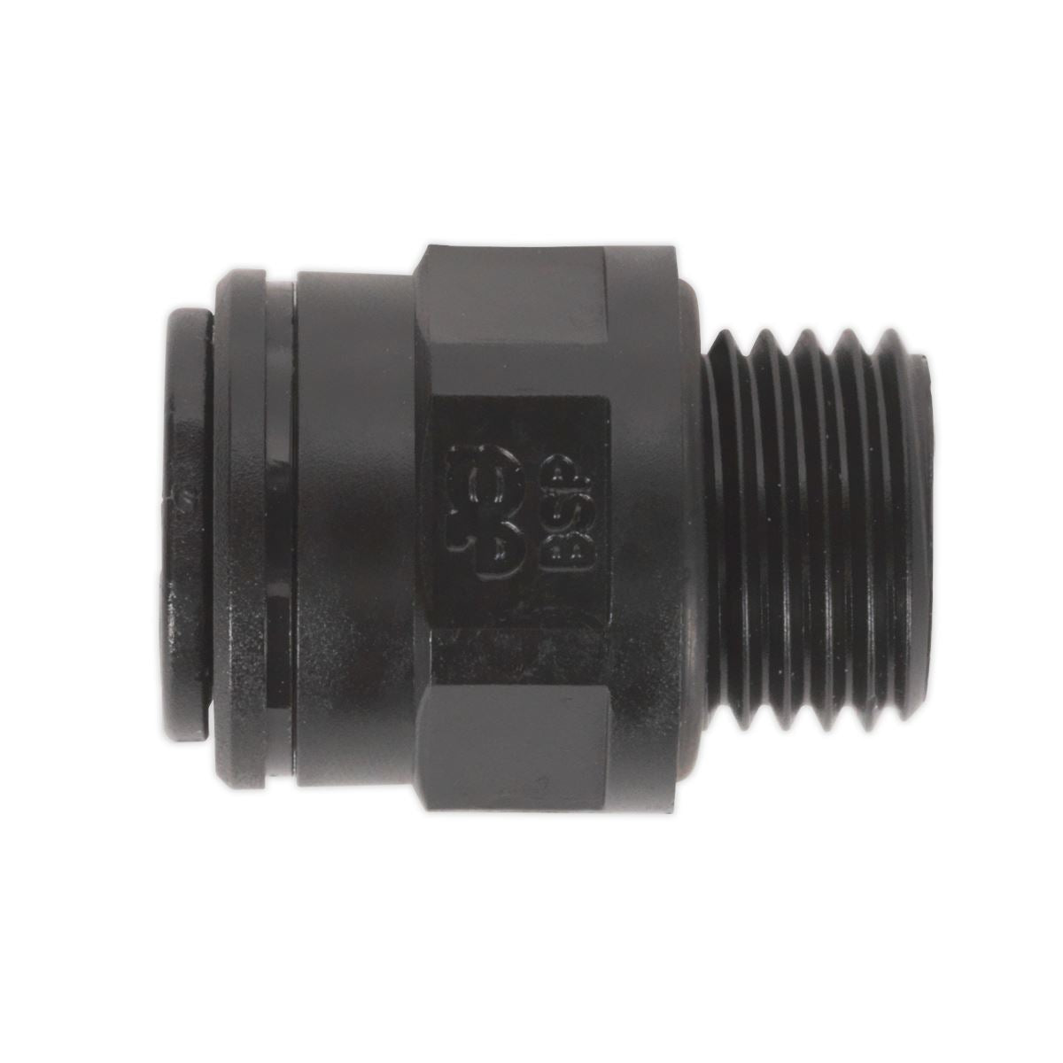 Sealey Straight Adaptor 8mm x 1/4"BSP Pack of 5 Speedfit Air Coupling JGC814