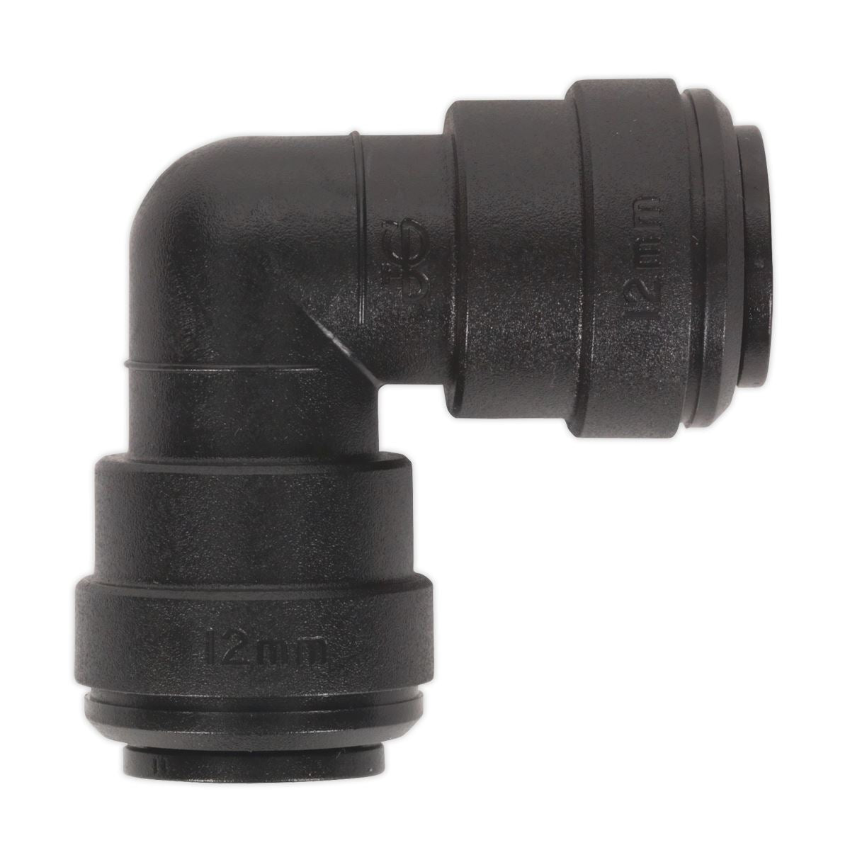Sealey Elbow Coupling 12mm Pack of 5 John Guest Speedfit PM0312E - JGCE12