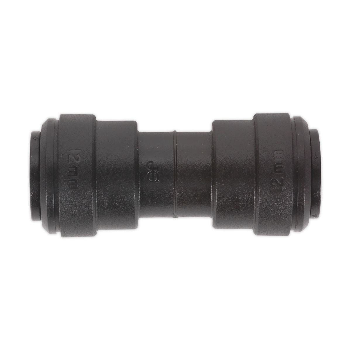 Sealey Straight Coupling 12mm Pack of 5 John Guest Speedfit PM0412E - JGCS12
