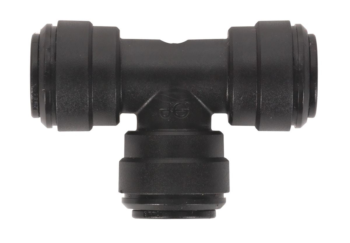 Sealey Equal Air Pipe Tee 10mm Pack of 5 John Guest Speedfit PM0210E - JGCT10