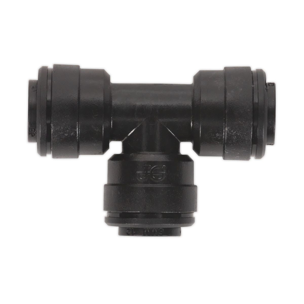 Sealey Equal Air Pipe Tee 6mm Pack of 5 John Guest Speedfit PM0606E - JGCT6