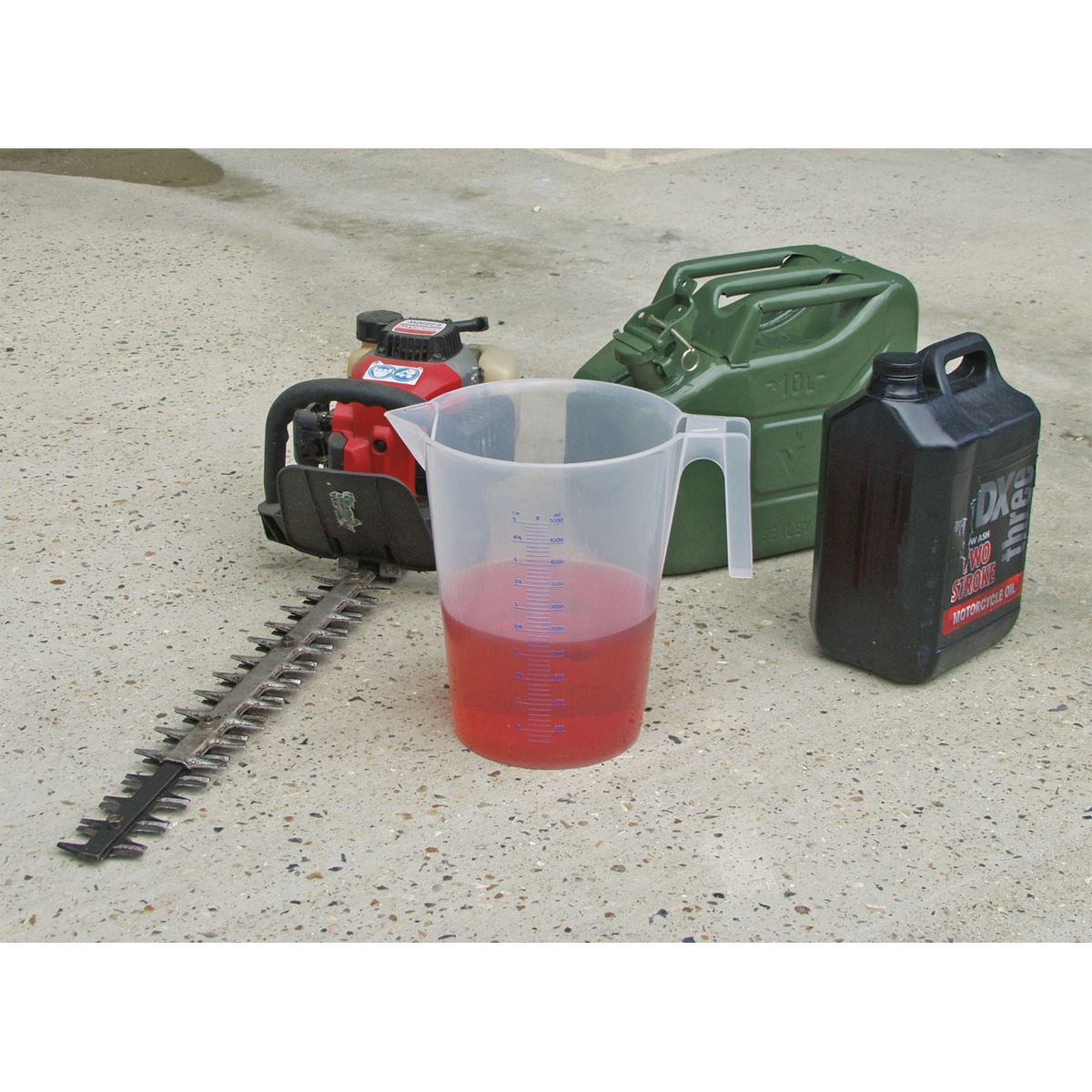Sealey Measuring Jug Translucent 5L JT5000
