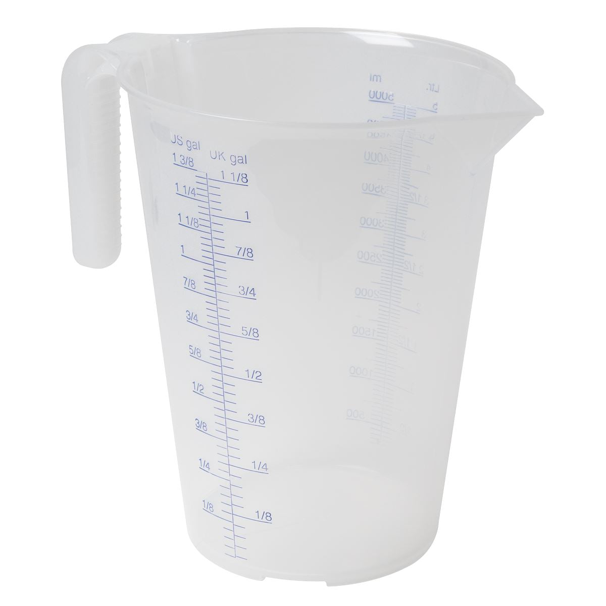 Sealey Measuring Jug Translucent 5L JT5000