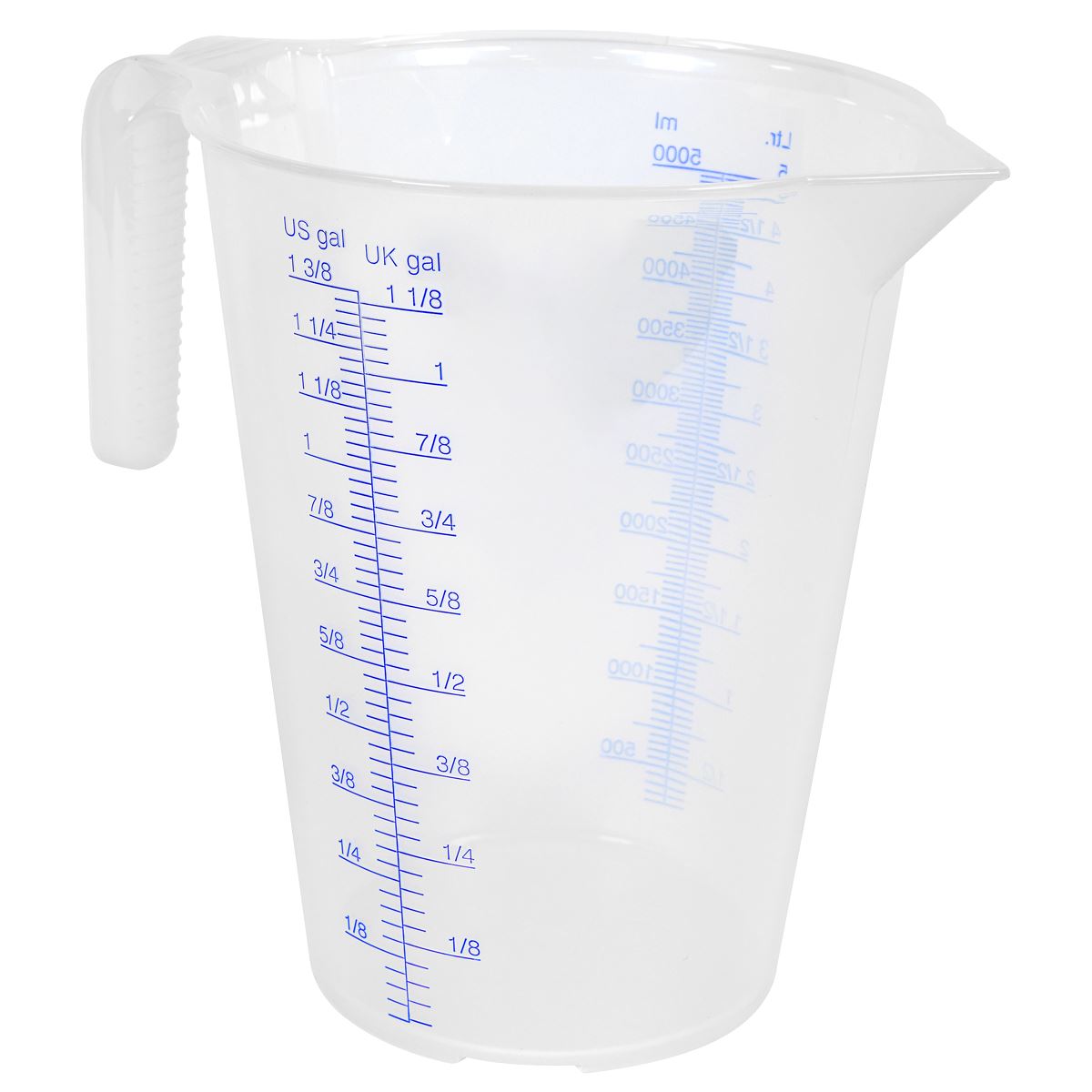 Sealey Measuring Jug Translucent 5L JT5000