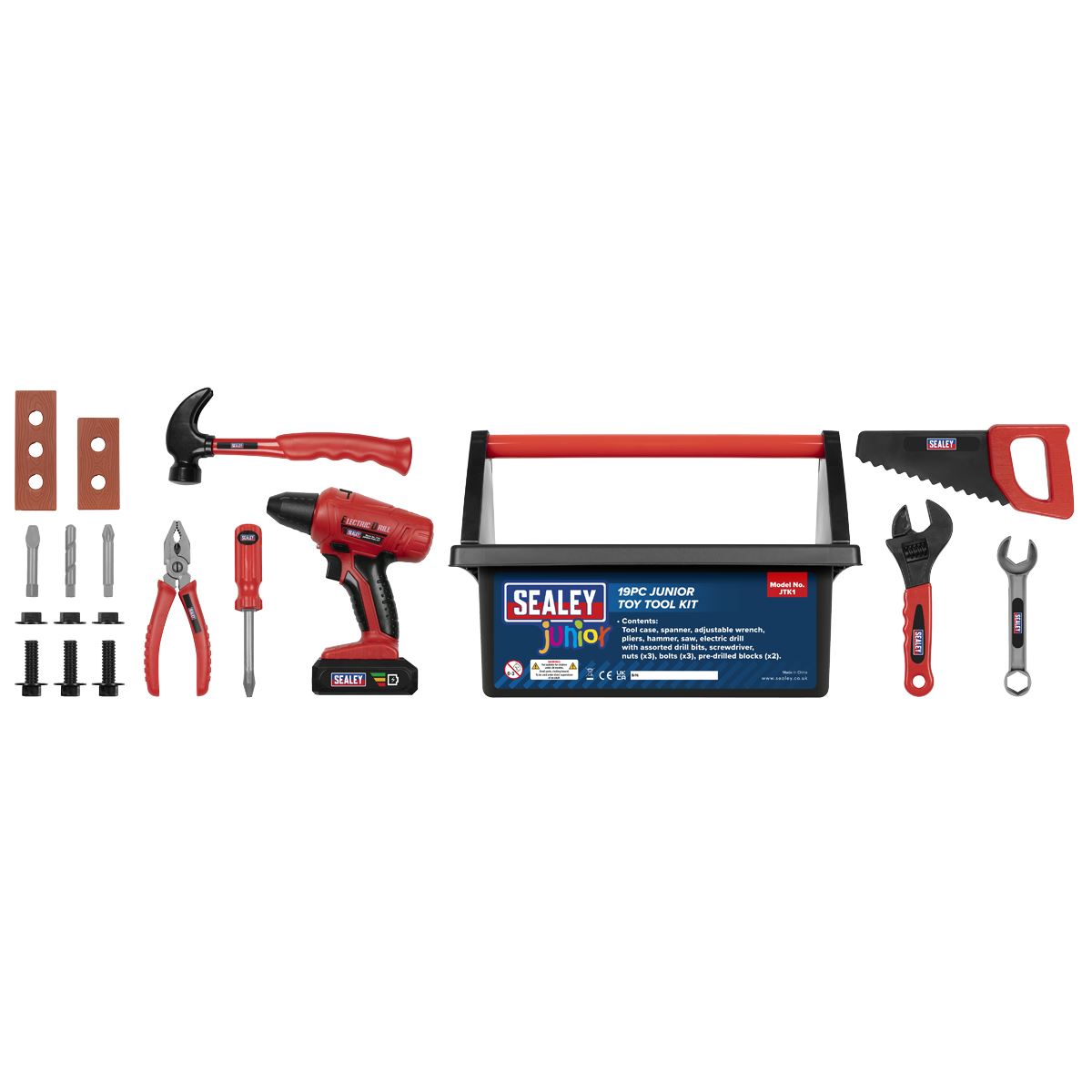 Sealey Toy Tool Kit 19pc JTK1