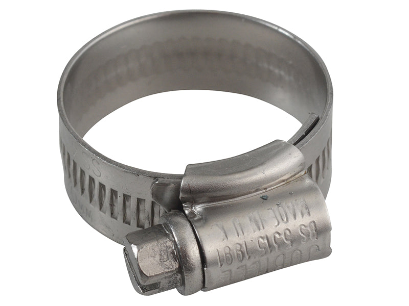 Jubilee® 1A Stainless Steel Hose Clip 22 - 30mm (7/8 - 1.1/8in) JUB1ASS