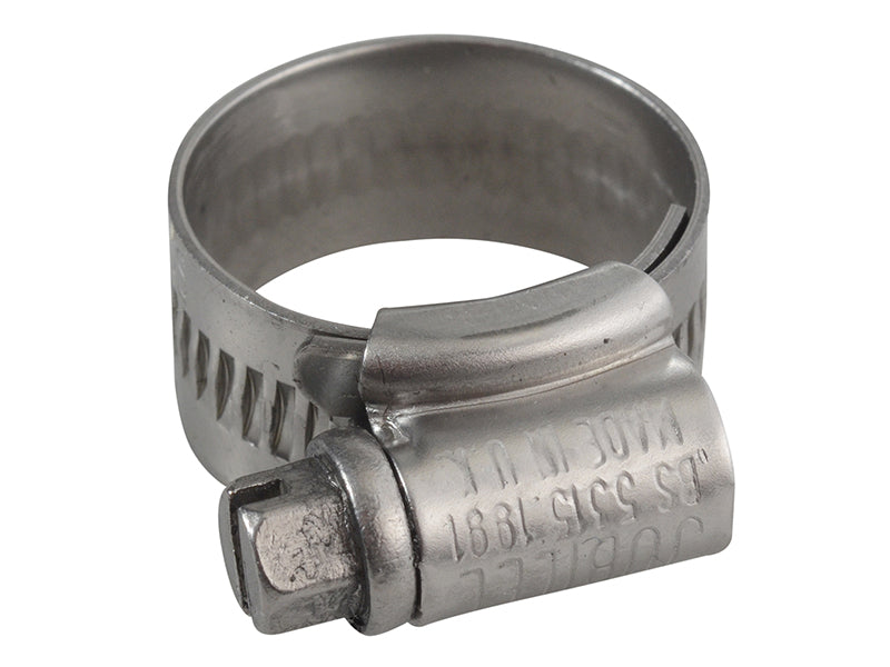 Jubilee® O Stainless Steel Hose Clip 16 - 22mm (5/8 - 7/8in) JUBOSS