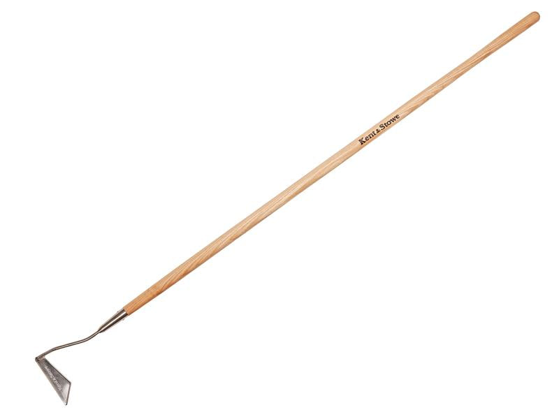 Kent & Stowe Stainless Steel Long Handled 3-Edged Hoe, FSC® K/S70100037
