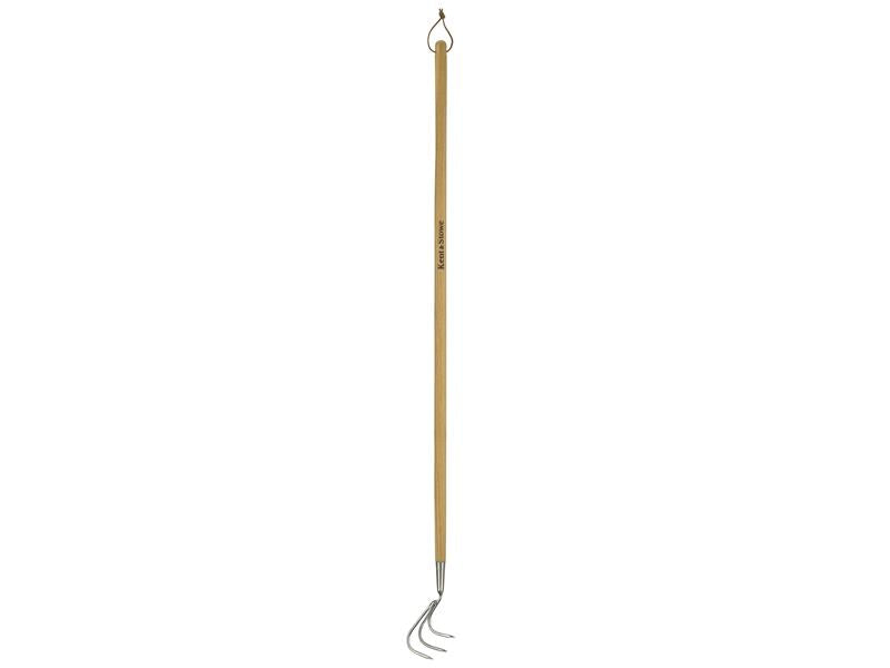 Kent & Stowe Stainless Steel Long Handled 3-Prong Cultivator, FSC® K/S70100042