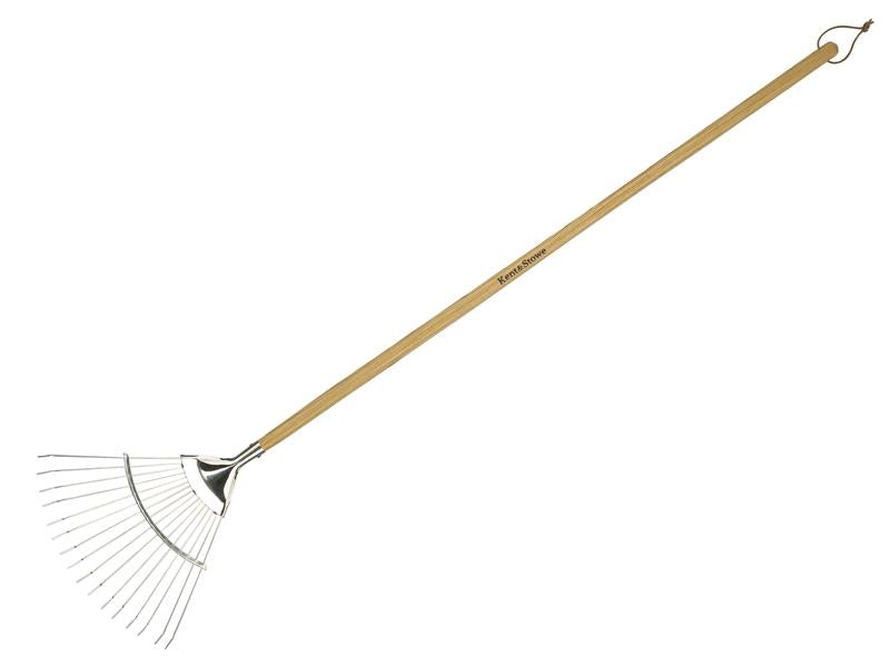 Kent & Stowe Stainless Steel Lawn & Leaf Rake, FSC® K/S70100062