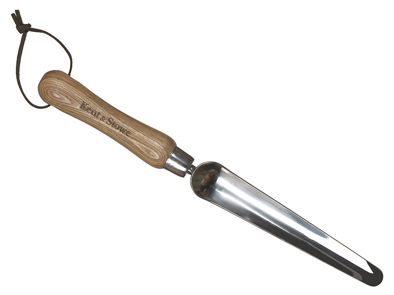 Kent And Stowe Stainless Steel Hand Widger Ash Wood Handle K/S70100182