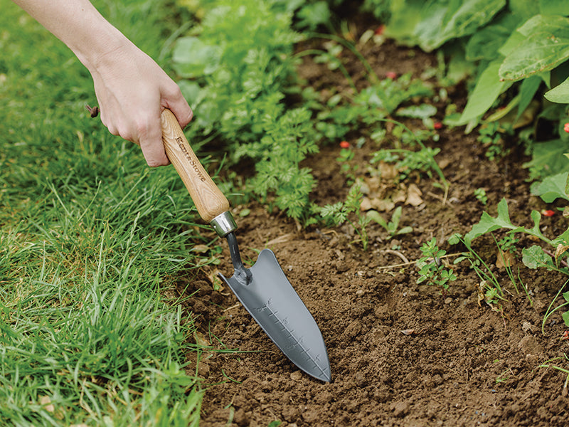 Kent & Stowe Carbon Steel Hand Transplanting Trowel, FSC® K/S70100292