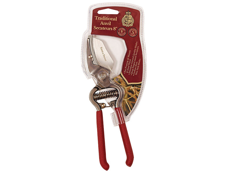Kent & Stowe Traditional Anvil Secateurs K/S70100481