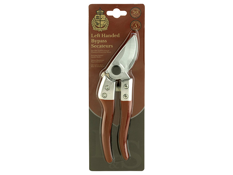 Kent & Stowe Left-Handed Bypass Secateurs K/S70100483