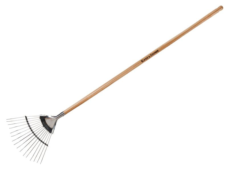 Kent & Stowe Stainless Steel Garden Life Lawn Rake, FSC® K/S70100741