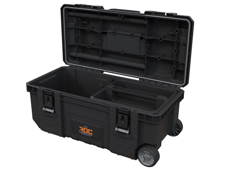 Keter Pro Gear 28in Mobile JobBox External Size 72.4 x 35 x 31.5cm KET257189N