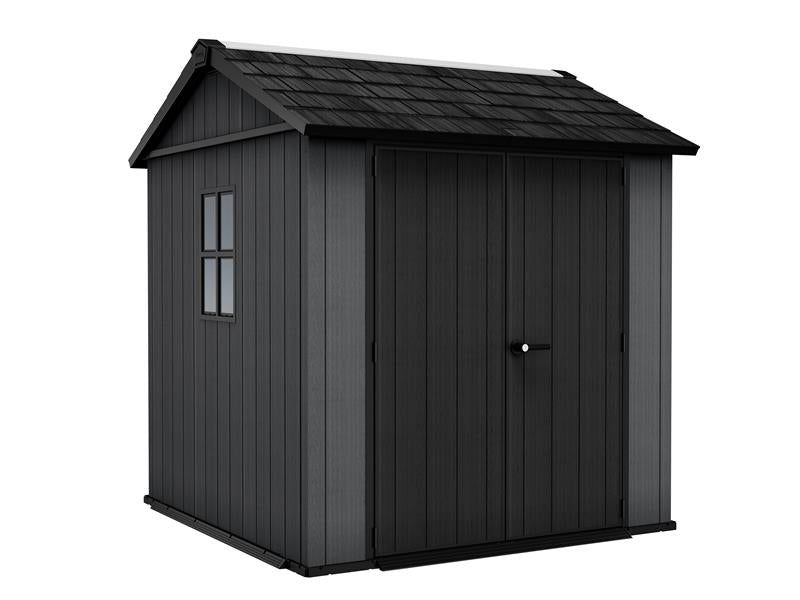 Keter Newton Plus Shed 7 x 7.5ft Colour Grey Direct Delivery KET260264