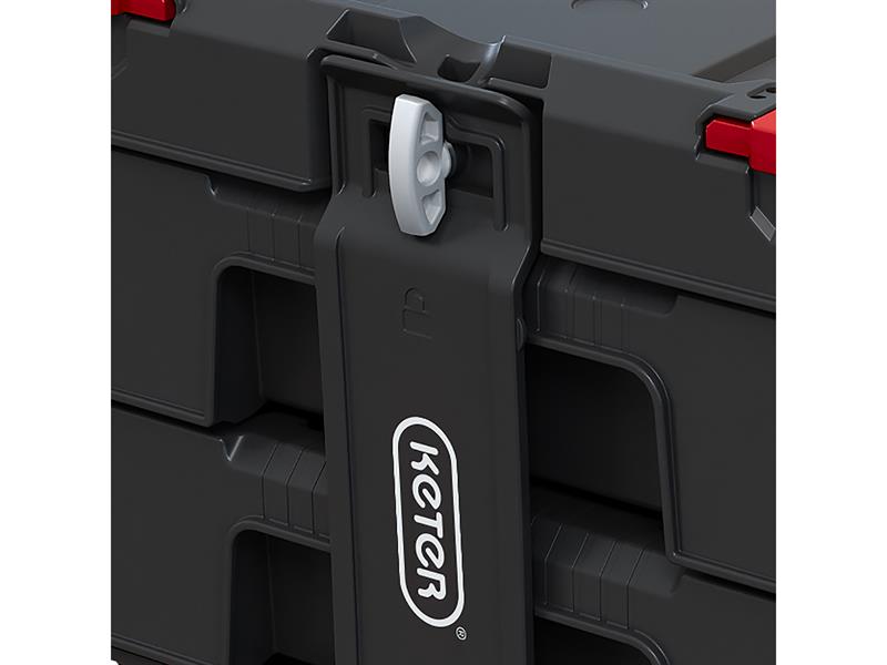Keter Roc Stack N Roll 2-Drawer Unit Full Drawer Opening KETSNR2DU
