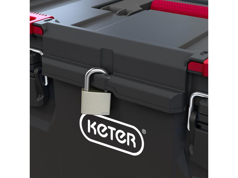 Keter Roc Stack N Roll Cart 7in Wheels Providing Rolling Base KETSNRCART