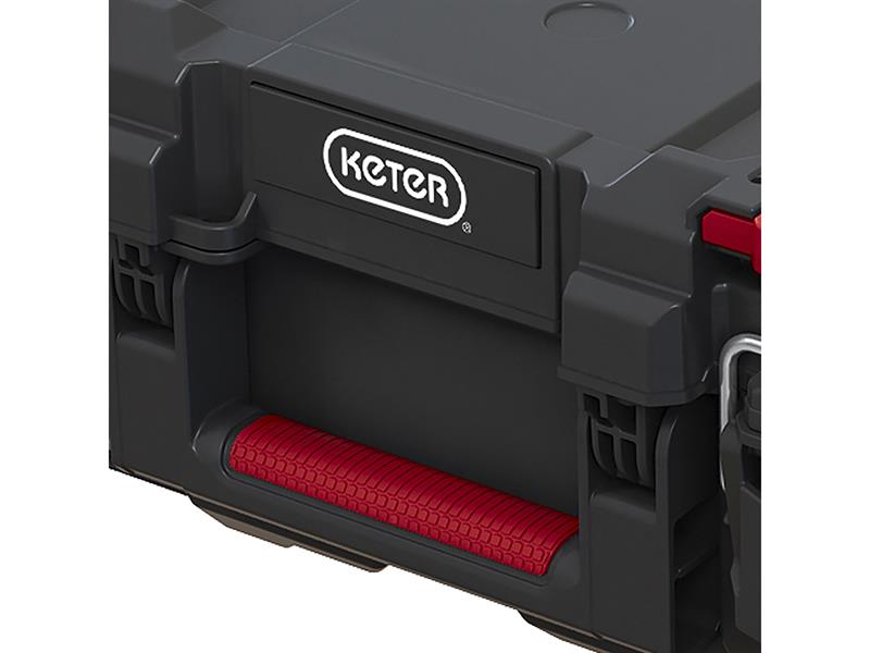 Keter Roc Stack N Roll Power Tool Case Ideal For Outdoor Use KETSNRPTC