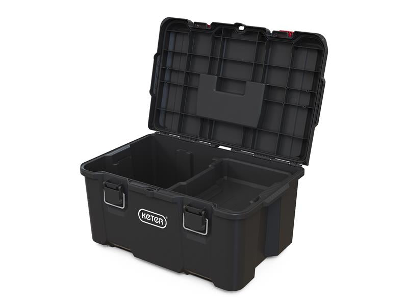Keter Roc Stack N Roll Tool Box Ideal For Storing Power Tools KETSNRTB