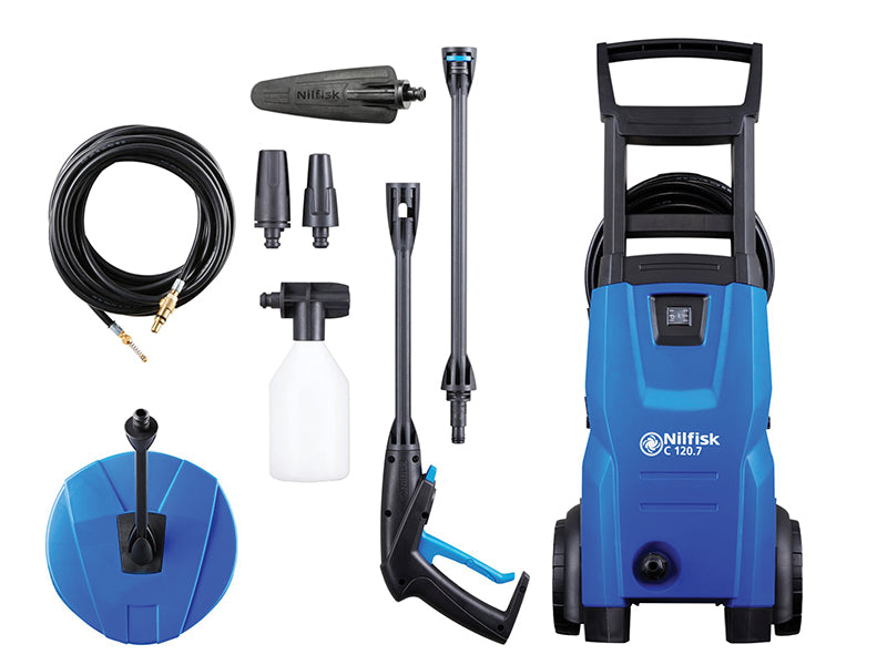 Nilfisk Alto (Kew) KEWCOM120M C120 7.6 PCAD X-TRA Pressure Washer with Maintenance Kit 120 bar 240V