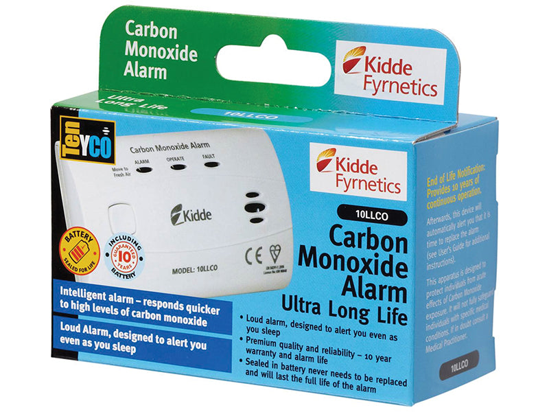 Kidde 10LLCO 10-Year Sealed Battery Carbon Monoxide Alarm KID10LLCO