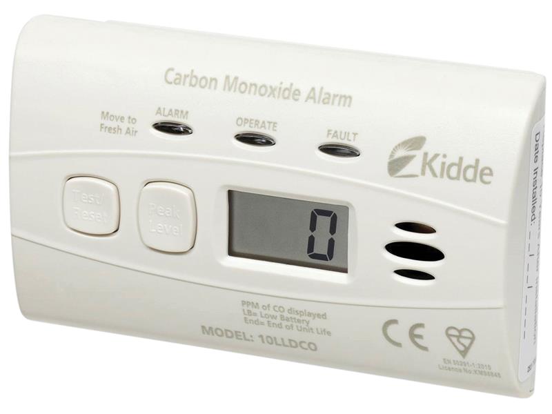 Kidde 10LLDCO 10-Year Sealed Battery Digital Carbon Monoxide Alarm KID10LLDCO