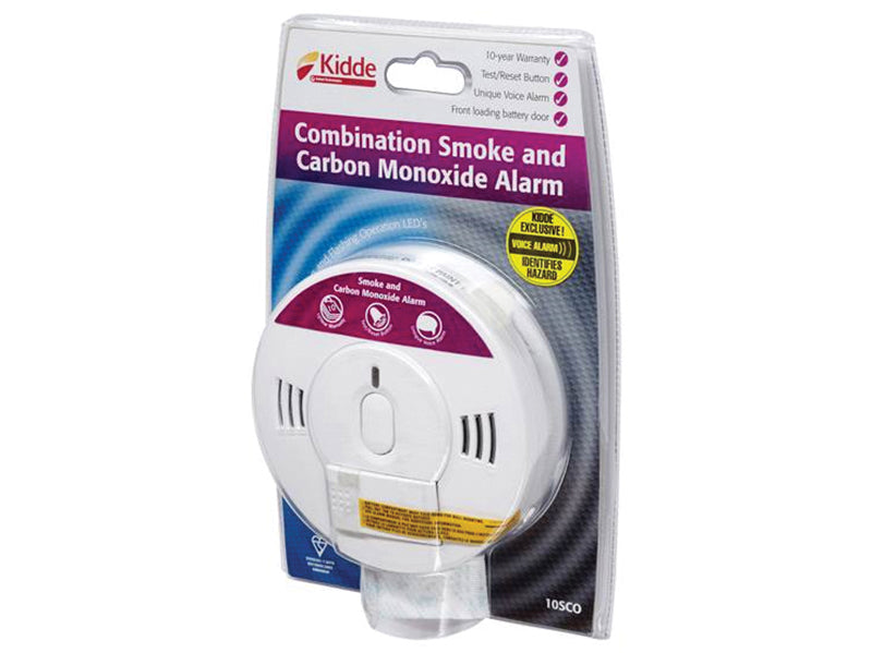 Kidde 10SCO Combination Smoke & Carbon Monoxide Alarm (Voice) KID10SCO