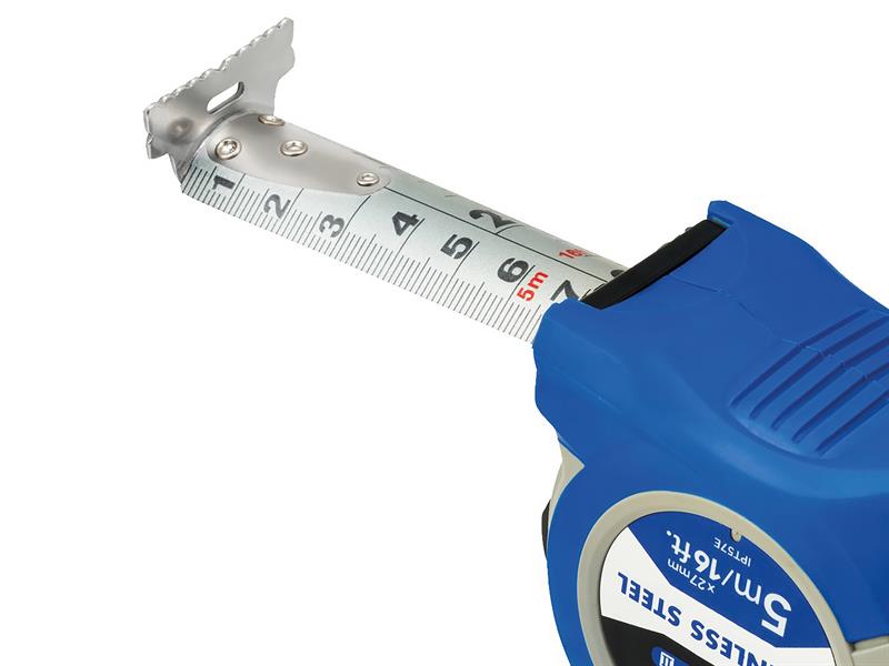 Komelon Stainless Steel PowerBlade™ Pocket Tape 5m/16ft (Width 27mm) KOMIPT57E