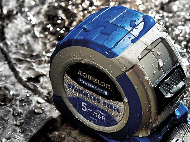 Komelon Stainless Steel PowerBlade™ Pocket Tape 5m/16ft (Width 27mm) KOMIPT57E