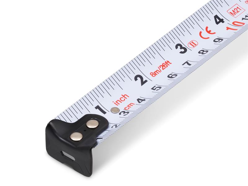 Komelon LED LIGHT Tape Measure 8m/26ft (Width 25mm) KOMPLD85ME