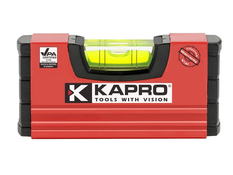 Kapro 246 Handy Pocket Level 10cm Solid Acrylic Shockproof Vial KPOK246
