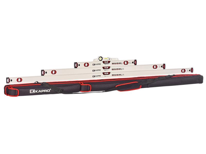 Kapro 705 Eagle Optivision Red Box Level 4 Piece 25,60,120,&180cm KPOK70541SET
