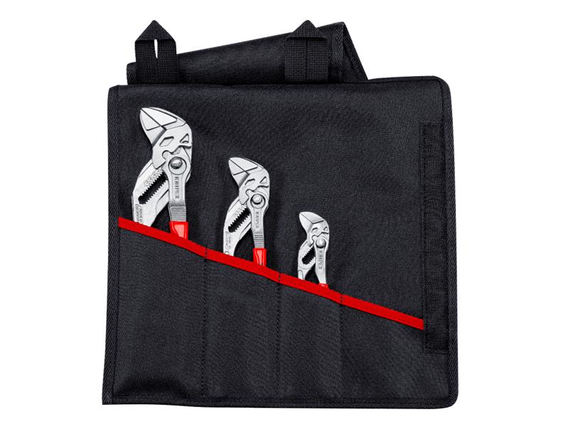 Knipex Slip Joint Plier Wrench Set 3 Piece 125, 180 & 250m KPX001955S6
