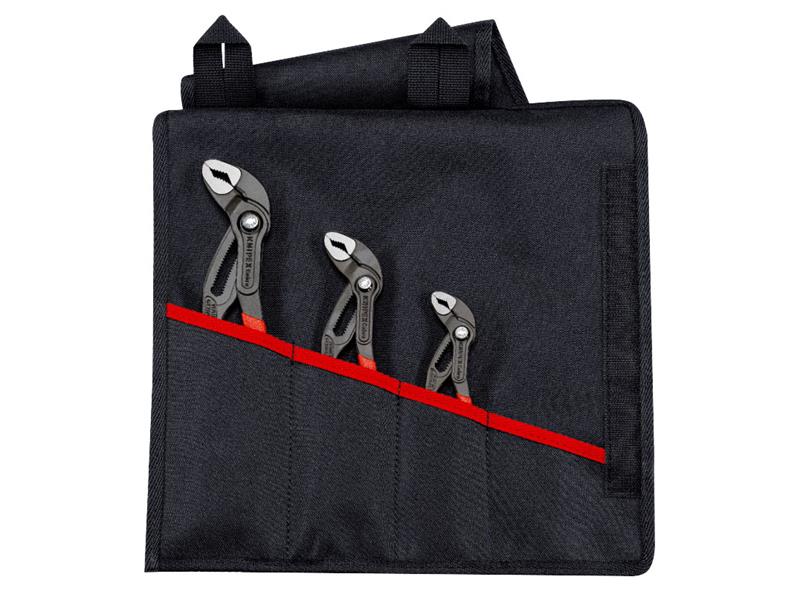 Knipex Cobra Water Pump Plier Set 3 Piece 125, 180 & 250mm KPX001955S8