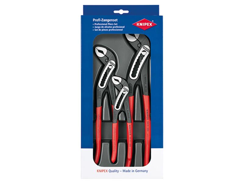 Knipex Alligator Water Pump Pliers Set 3 Piece 180mm 250mm & 300mm KPX002009V03