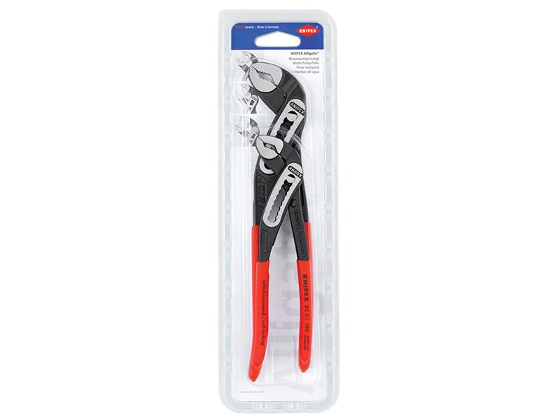Knipex Alligator Water Pump Pliers Set 2 Piece Dipped PVC Handles KPX003120V02