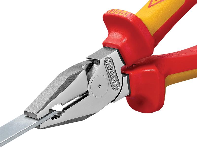 Knipex VDE High Leverage Combination Pliers 180mm KPX0206180