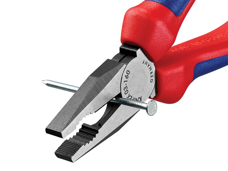 Knipex Combination Pliers Multi-Component Grip 160mm KPX0302160