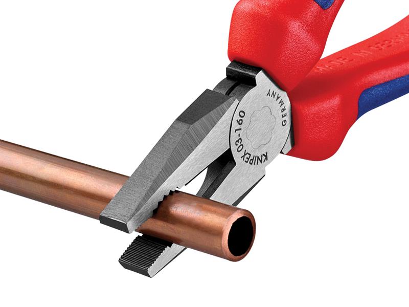 Knipex Combination Pliers Multi-Component Grip 160mm KPX0302160