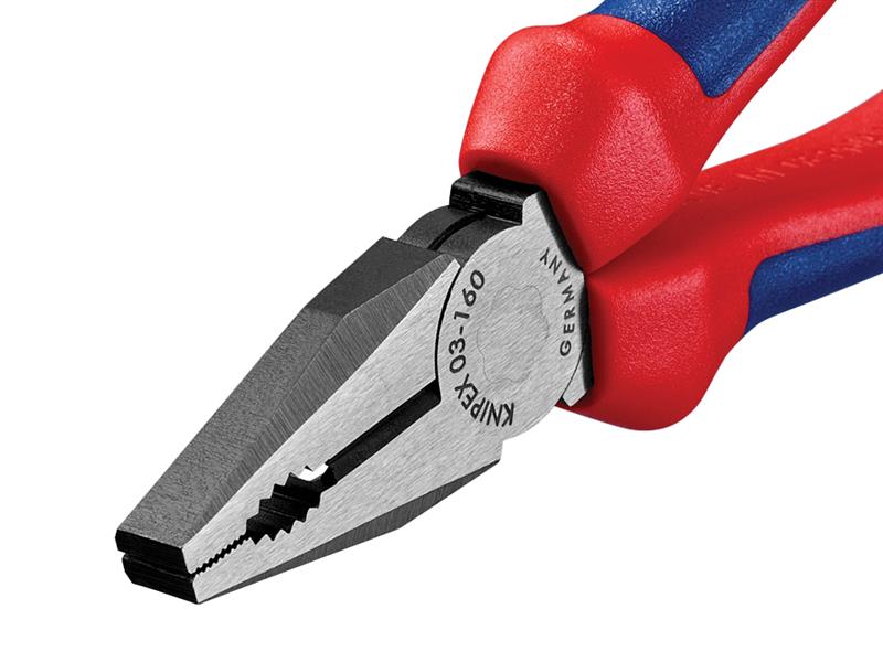 Knipex Combination Pliers Multi-Component Grip 160mm KPX0302160