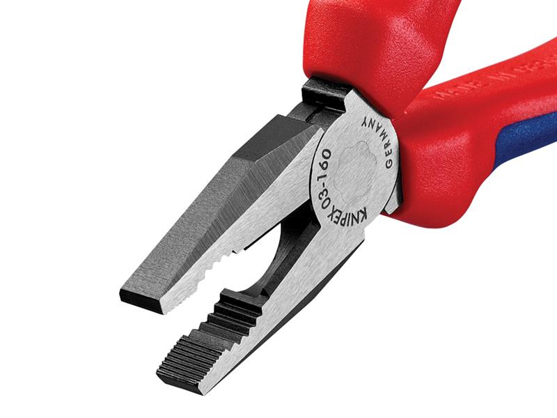 Knipex Combination Pliers Multi-Component Grip 160mm KPX0302160