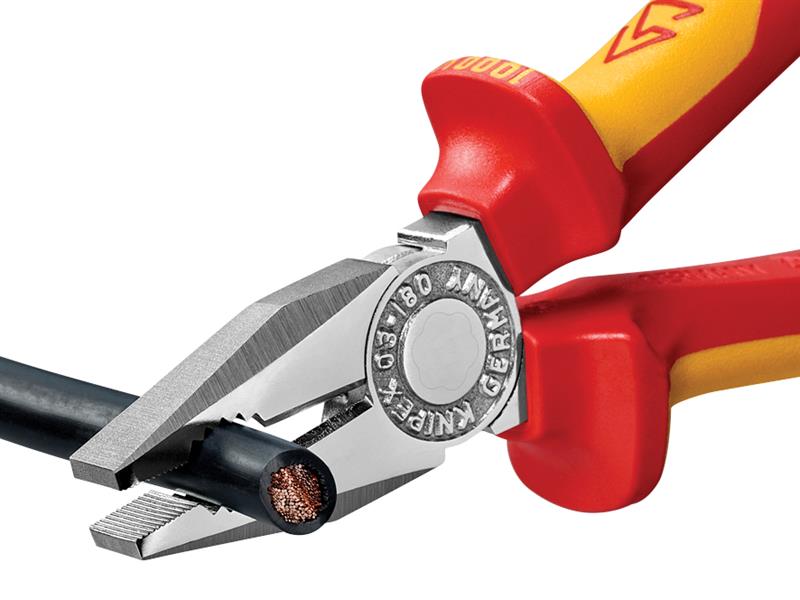 Knipex VDE Combination Pliers 180mm KPX0306180