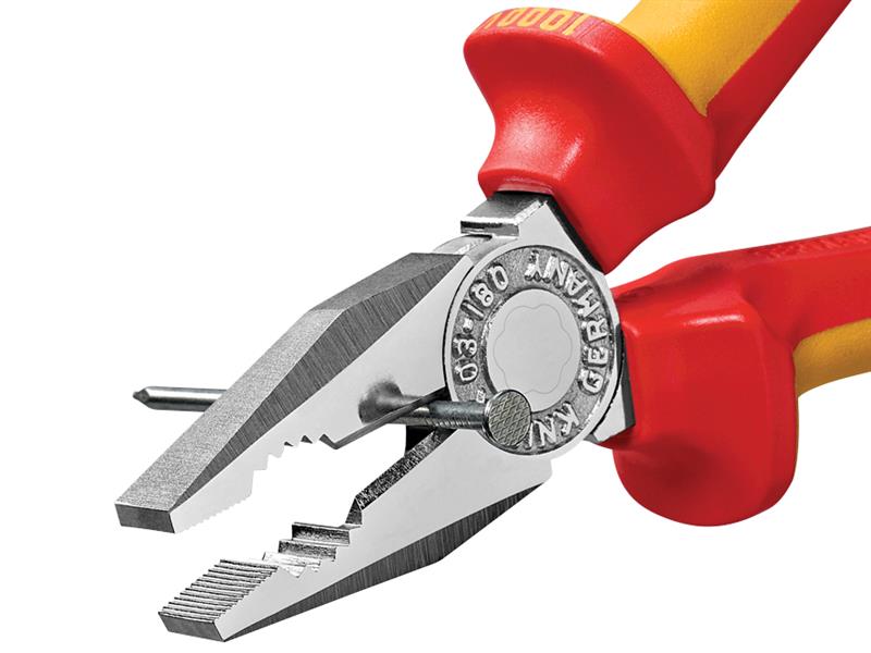 Knipex VDE Combination Pliers 180mm KPX0306180